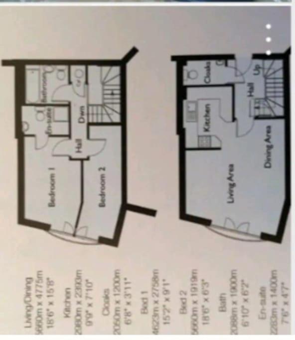 Spacious Duplex 2 Bed Apartment Central Location By Canal - Chester Uk Eksteriør billede